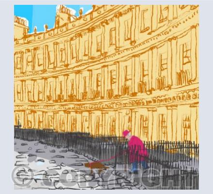 No.34 The Circus Morning Walk