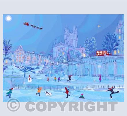 Bath Abbey with Star 