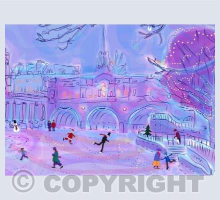 Pulteney Bridge and Christmas Party