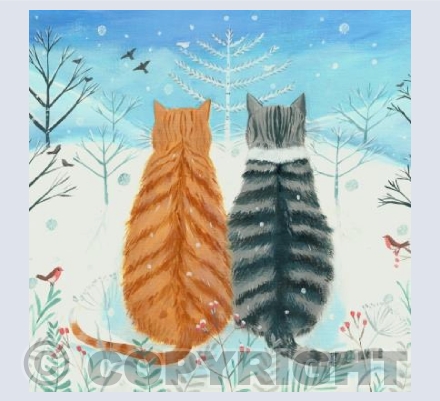 Christmas cats