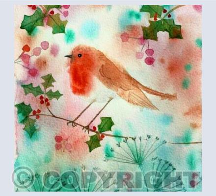 Christmas robin