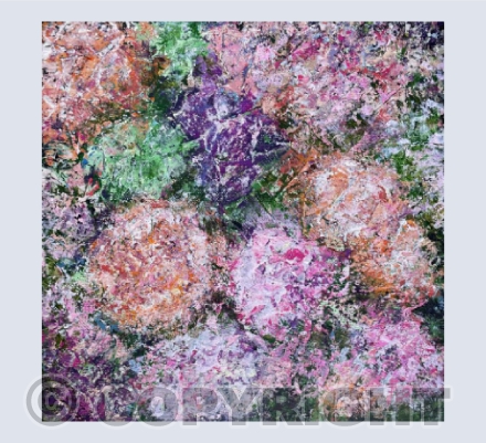 Delicately Bold greeting card