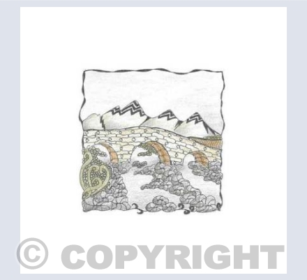 Cullin Mountain abstract