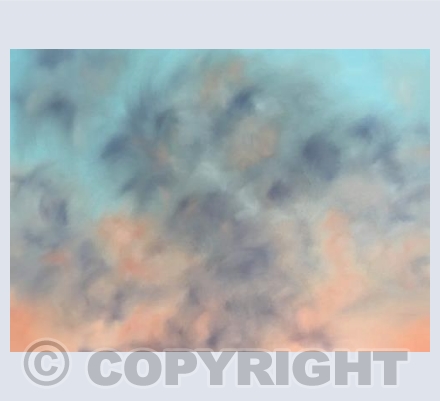Fiery Clouds