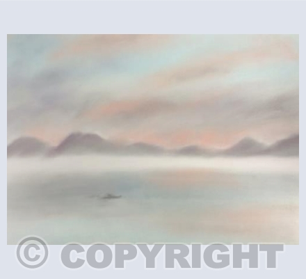 North Uist Islands from Lochbay, Isle of Skye (19 July) 