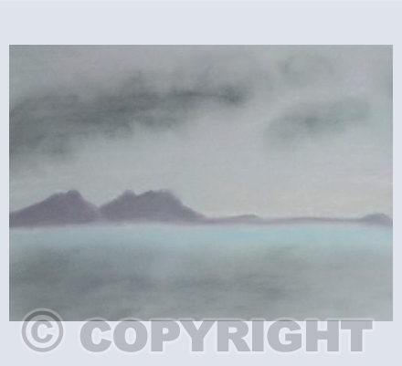 North Uist from Lochbay, Isle of Skye (17 Jun)