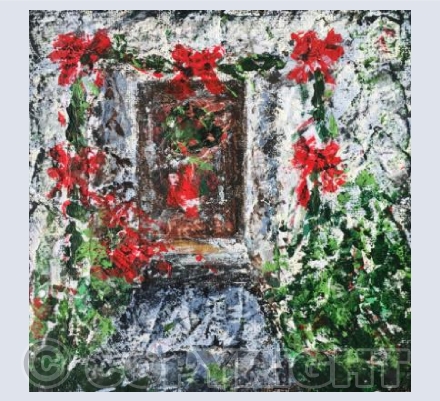 Red Bow Door