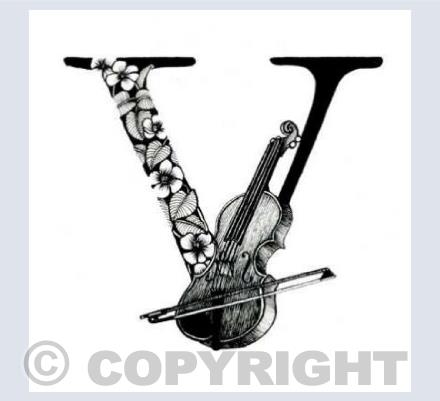 Alphabet Letters V