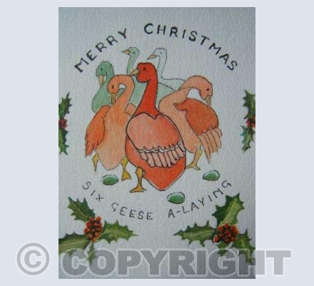 Six Geese a-laying (SM)