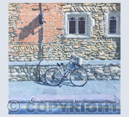 Bicycle in Trinity Lane