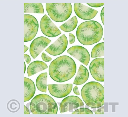 Watercolour Kiwi Fruit