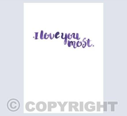 I Love You Most