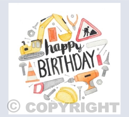 Construction workers Birthday