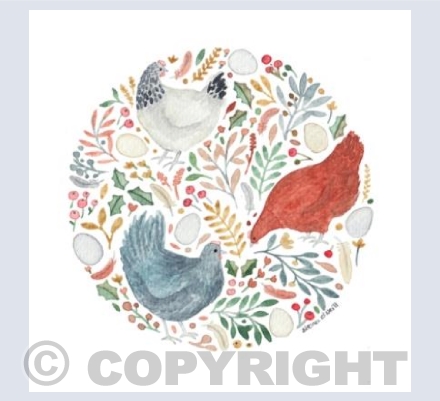 Three French Hens