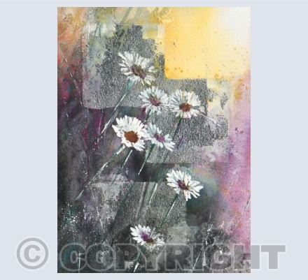Silvered Daisies