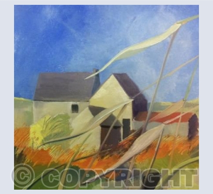 'Grass Banners Over Coronation Farm'
