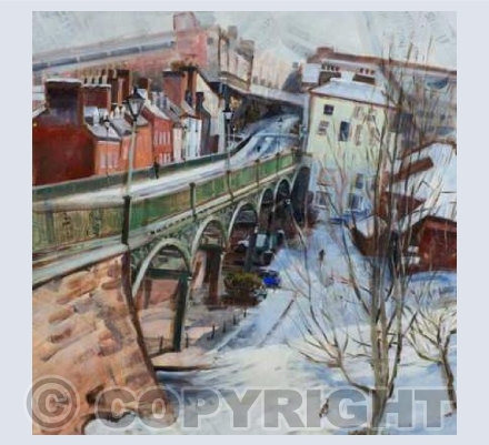 'Exeter, the Iron Bridge'