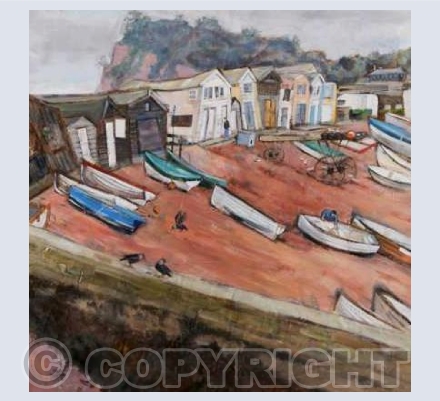 'Teignmouth, Back Beach'