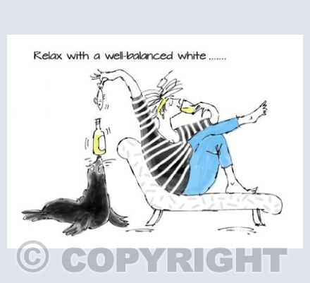 'Well-balanced white....'