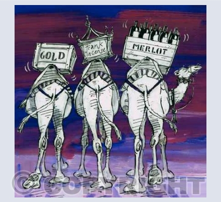 Gold, Frankincense and Merlot