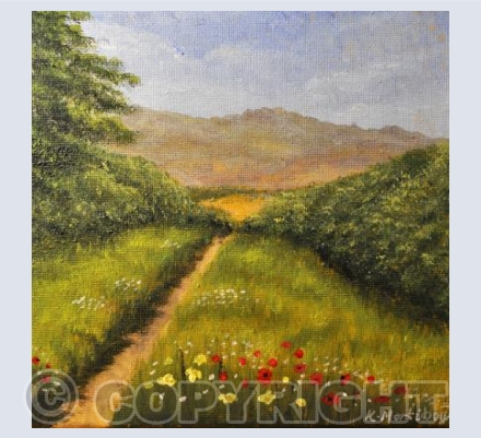 Pathway to the Hills