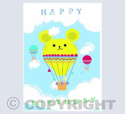 cheeky mouse balloon