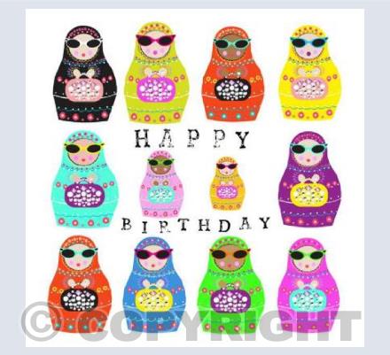 Glam Russian Dolls