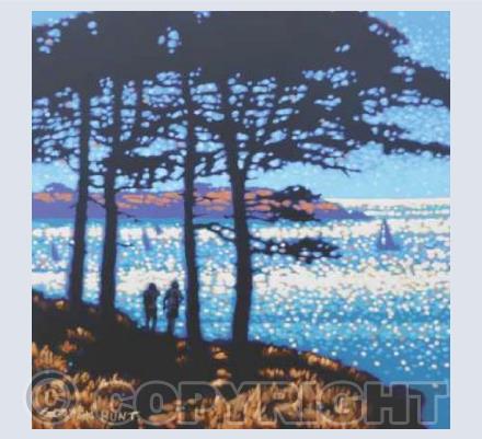 Through the Trees and Rhododendrons, Fowey
