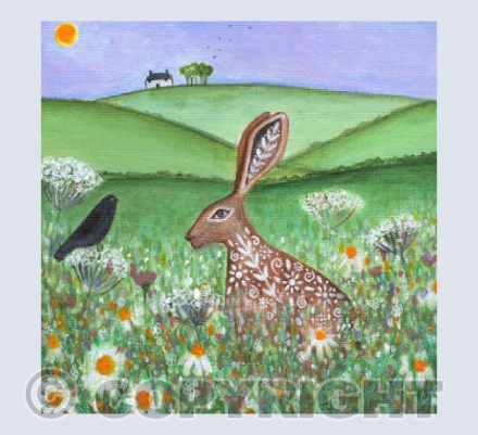 Floral Hare