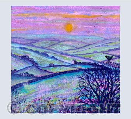 Moorland Sunset