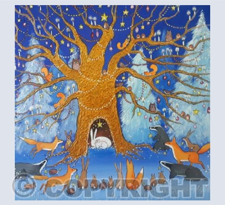 The Golden Tree of Christmas