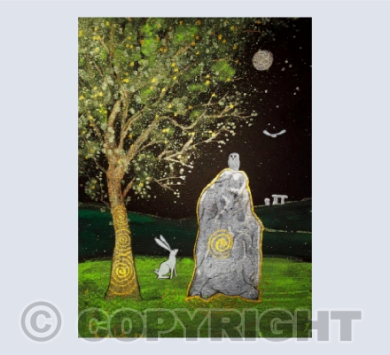 The Sacred Place card