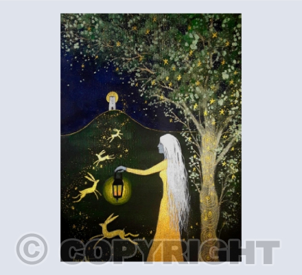 Golden Light of Avalon card