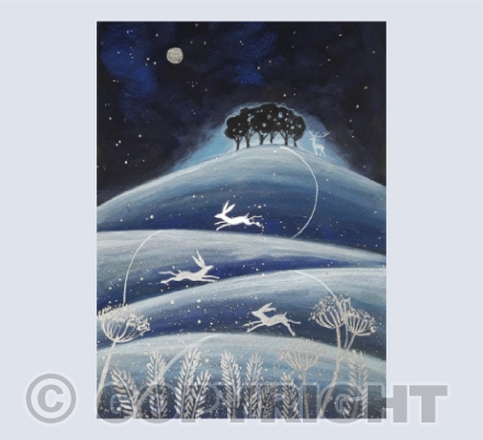Enchanted Winters Night card