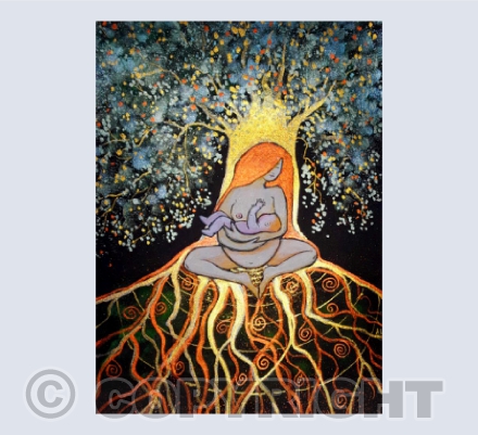 Earth Mother card