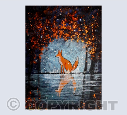 The Fox and the Enchanted Pool