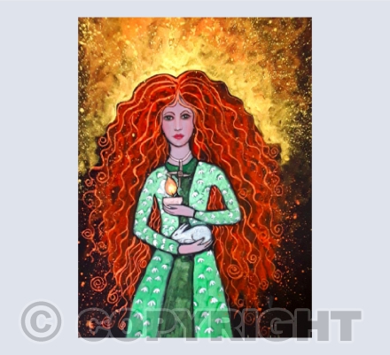 Brigid's Flame for Imbolc
