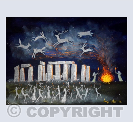 Stonehenge Solstice Spirits