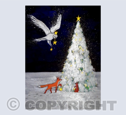 Decorating the Yule Tree