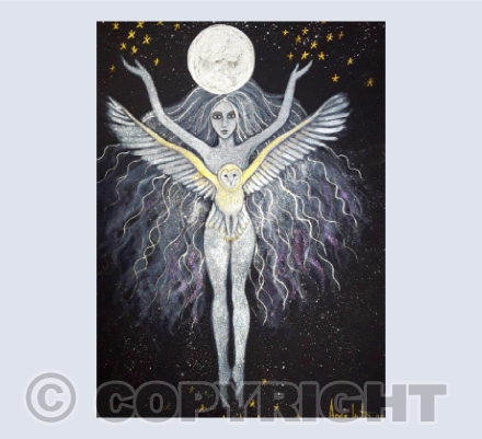 The Soaring of the Moon Goddess