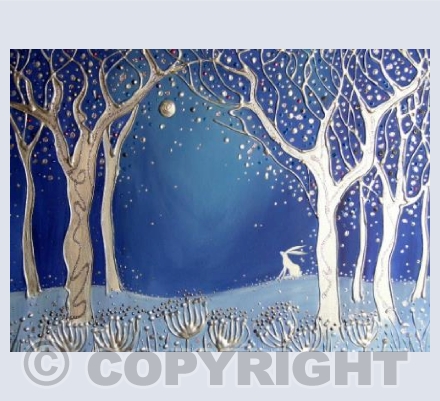 Moongazing hare