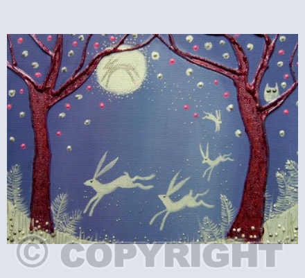 Dancing Moonhares