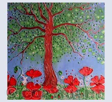 Summer Bejewelled square