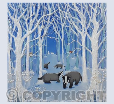 Winter Badgers