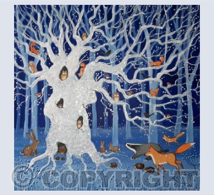 The Old Winter Oak