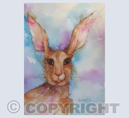Hare Portrait
