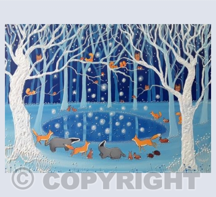 Enchanted Winter Pool
