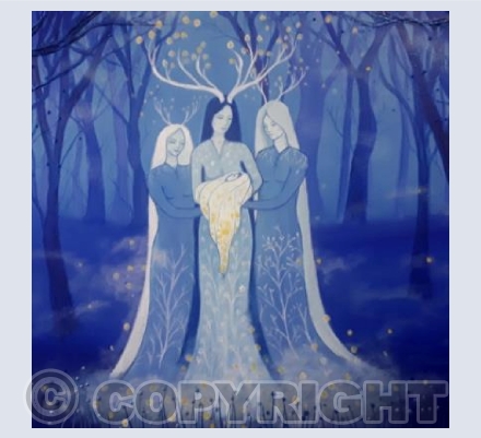 In the arms of the mothers - Detail