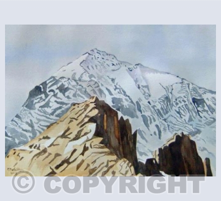 Snowdon from Crib Goch