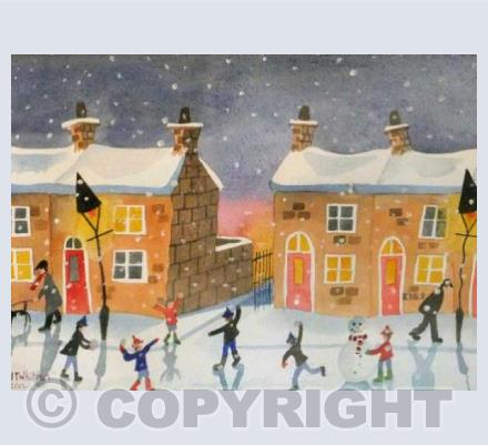 The snowball fight